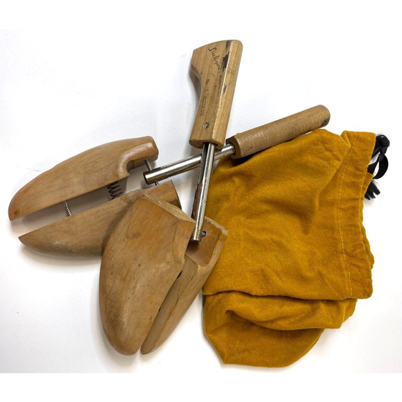 ALLEN EDMONDS Sanford Tan Cap-Toe Derby Dress Shoe Size 12 D shoe trees … - Picture 9 of 10